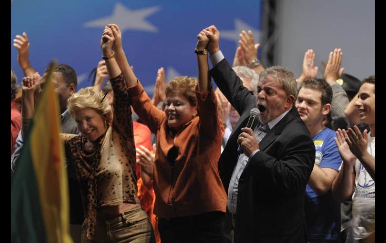 Lula apoya a Rousseff.AFP  /