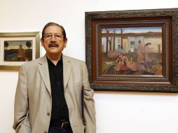 El Centro de Educación Artística “José Clemente Orozco” celebra la trayectoria del pintor Luis Valsoto. E.BARRERA  /