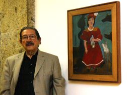 El artista plástico nació en la Ciudad de México pero radica en Guadalajara desde 1965. ARCHIVO  /