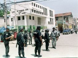 Policía haitiana no tiene el control. ARCHIVO  /