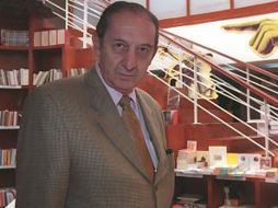 El escritor mexicano Eduardo Lizalde fue uno de del Premio de Poetas del Mundo Latino ''Víctor Sandoval''. EL UNIVERSAL  /