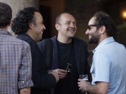 Directores como Alejandro González Iñárritu (i) convivieron en un restaurante. S.NÚÑEZ  /