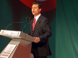 El gobernador Peña Nieto estuvo presente en la reunión. NTX  /