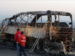 Reconocen dificultad del recuento dfinal de víctimas dada la dimensión del incendio. EFE  /