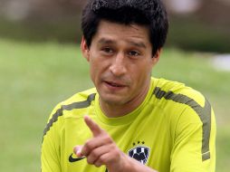 El defensa Ricardo Osorio en el entremaniento con Monterrey. MEXSPORT  /