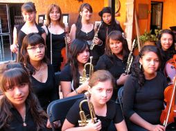 La Orquesta Sinfónica Juvenil de Tonalá nació este año y el pasado fin de semana se presentó oficialmente. M. TORRES  /