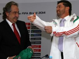 José Manuel de la Torre fue nombrado ayer técnico de la Selección mexicana y tiene contrato hasta Brasil 2014. MEXSPORT  /