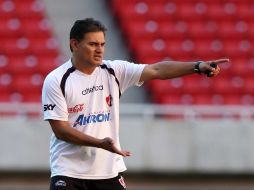 El ex entrenador del Atlas José Luis Mata. MEXSPORT  /