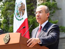 El Presidente Felipe Calderón lanzó un llamado a terminar con los prejuicios. NTX  /