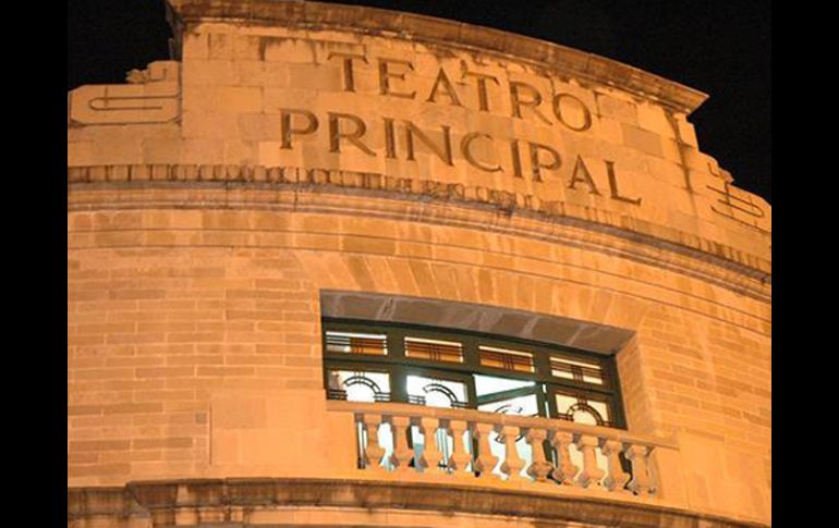 La obra se presentó en el Teatro Principal de Guanajuato. ESPECIAL  /