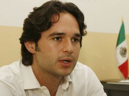 Fabián García, candidato a la presidencia de la organización juvenil del PRI en Jalisco. M. FREYRÍA  /