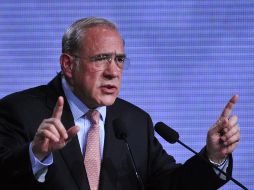 La OCDE, que dirige José Ángel Gurría, urgió a México a mejorar la calidad de las escuelas. EFE  /
