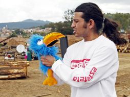 El último trabajo de Chistian fue en el montaje 'Vencer a los puertos'. E.BARRERA  /