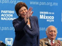 Cecilia Romero fue titular del Instituto Nacinal de Migración, hoy se registró por la dirigencia nacinal del PAN. EL UNIVERSAL  /
