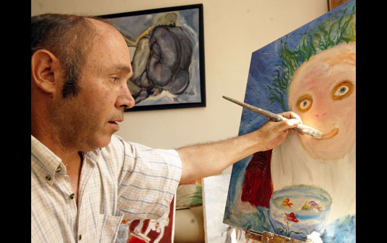 El detonador de la muestra que Pepe Silva inaugura mañana en Tapalpa, fue la beca del FONCA que obtuvo en 2007.E. BARRERA  /