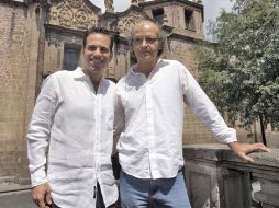 Carlos Loret y Juan Carlos Rulfo llegarán a las pantallas de cine en México con el proyecto De panzazo. S.NÚÑEZ  /