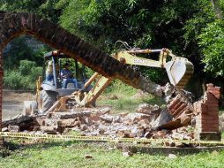 Los trabajos se realizan en el predio que ocupó el entonces cuartel de la 27 Zona Militar. EL UNIVERSAL  /
