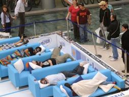 El concurso es organizado en un centro comercial de Madrid, España. AFP  /