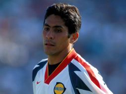 El ex portero mexicano Jorge Campos en el campo de juego como parte del Galaxy de la Liga de futbol MLS. MEXSPORT  /