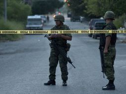 Soldados repelieron la agresión de un grupo armado. ARCHIVO  /