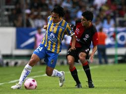 Los jugadores del Atlas (der.) se enfrentarán contra los del Atlante el sábado a las 20:45 horas, en el Estadio Jalisco. ARCHIVO  /