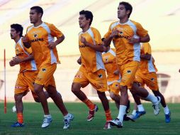 El equipo de Chiapas se prepara para poder obtener la victoria en el duelo de la Jornada 13 del Apertura. MEXSPORT  /