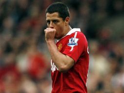 El delantero mexicano Javier 'Chicharito' Hernández. MEXSPORT  /