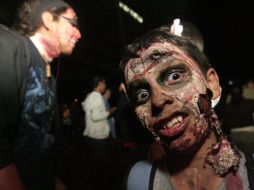 El Día del Zombie en Guadalajara se celebra el tercer sábado de octubre... hoy es el día de salir a las calles. A. GARCÍA  /