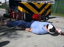 Cesvi México inició con las evaluaciones de colisión en motocicletas. ESPECIAL  /