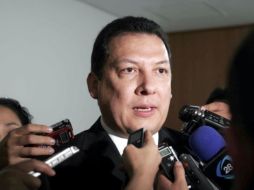 Raúl Plascencia Villanueva, titular de la Comisión Nacional de Derechos Humanos, en el sexto congreso de un hospital privado. ARCHIVO  /