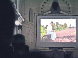 El Templo Antiguo funge como sala de cine para acercar diversas propuestas audiovisuales. E. PACHECO  /