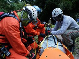 Tras el accidente, quedó lesionado el cuarto trabajador de nombre Juan Robles Mazo. ESPECIAL  /