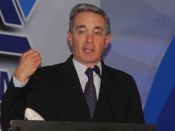 Álvaro Uribe negoció con el empresariado de su país para enfrentar la lucha contra el narcotráfico. NTX  /