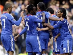 Con este logro el Chelsea logró llegar a 22 unidades, tras nueve jornadas. EFE  /