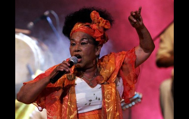 La intérprete presentó un amplio abanico de la música colombiana. ESPECIAL  /