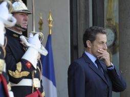 Francia preocupada por crisis. EFE  /