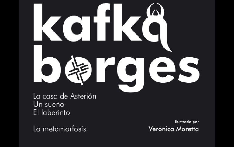 La obra de Borges y Kafka es edición limitada de 999 ejemplares, invita al lector a perdese entre las letras. EFE  /