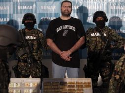 'El Grande' fue detenido el 12 de septiembre por elementos de la Secretaría de Marina-Armada de México en Puebla. ARCHIVO  /