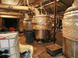 El mayor aseguramiento de drogas sintéticas se realizó en Juanacatlán el 7 de agosto de 2008. EL INFORMADOR  /