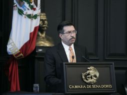 El panista Ramon Galindo propone que la Policía estatal debe ser certificada en forma obligatoria. ESPECIAL  /