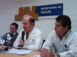 Olivares Gálvez, director de Regulación Sanitaria, informó que Jalisco llega a 37 intoxicaciones en lo que va del año. T. VILLASEÑOR  /