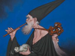 Las obras de la muestra del pintor zacatecano se comenzaron a desmontar este día. ESPECIAL  /