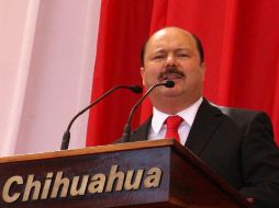 El gobernador de Chihuahua, César Duarte. EL UNIVERSAL  /