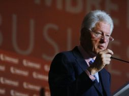 Bill Clinton vaticinó “un maravilloso” periodo de crecimiento para países que tengan recursos minerales y metales como México.EFE  /
