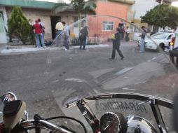 Pedro Castañeda Zavala murió de siete balazos, en la puerta de su casa ubicada en la colonia San Marcos de Guadalajara. S. NÚÑEZ  /