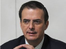 Marcelo Ebrard insiste en que el PRI es un anacronismo político que sólo ofrece volver a las prácticas del pasado. AFP  /