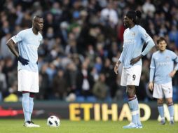 Los jugadores del Manchester City no contarán con nuevos compañeros para el próximo mercado de traspasos. AP  /