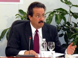 Molinar Horcasitas compareció durante la mañana del martes ante la Comisión de Comunicaciones y Transportes del Senado. NTX  /