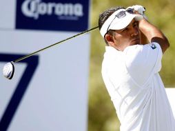 José de Jesús Rodríguez, participando en el torneo Mexicano de Golf. MEXSPORT  /