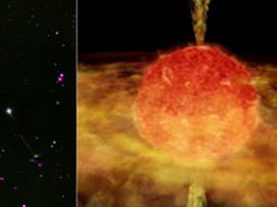 Los astrónomos sugieren que BP Psc es una estrella vieja en su fase de gigante roja. EL UNIVERSAL  /